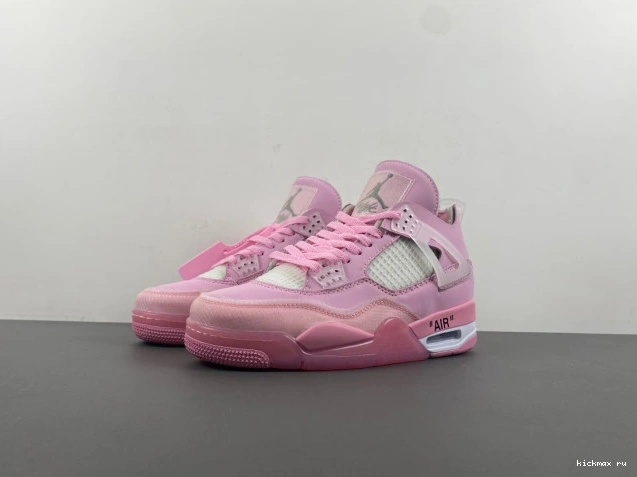 Cheap PINK 4 JORDAN X OFF-WHITE 0719